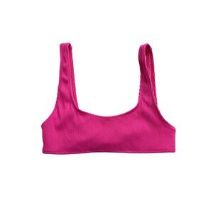 White Fox Palm Springs Bikini Top in Pink